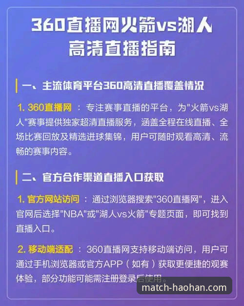 浩瀚体育高清直播 vs 传统平台：稳定性与画质全面对比，谁更适合观赛？